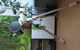 Teleskop, kt&oacute;ry szkoła dostała w nagrodę