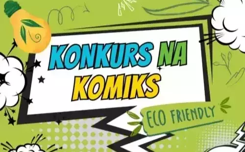 palakt przedstawiający tytuł konkursu