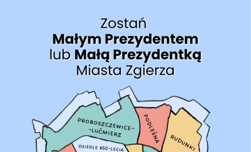 Plakat informacyjny o konkursie