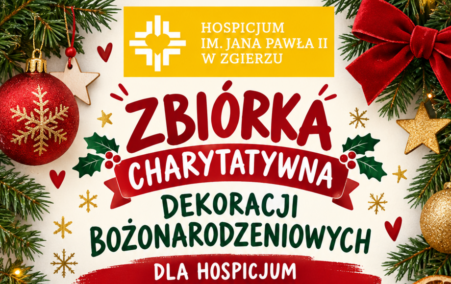 Zbiórka dekoracji bożonarodzeniowych 2026 w SP 12 w Zgierzu