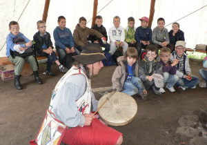 Klasy IIb i IIIa w skansenie indiańskim i gospodarstwie agroturystycznym 2012